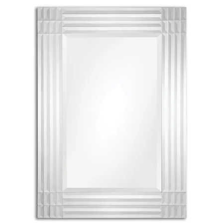 Amelina Beveled Frameless Mirror